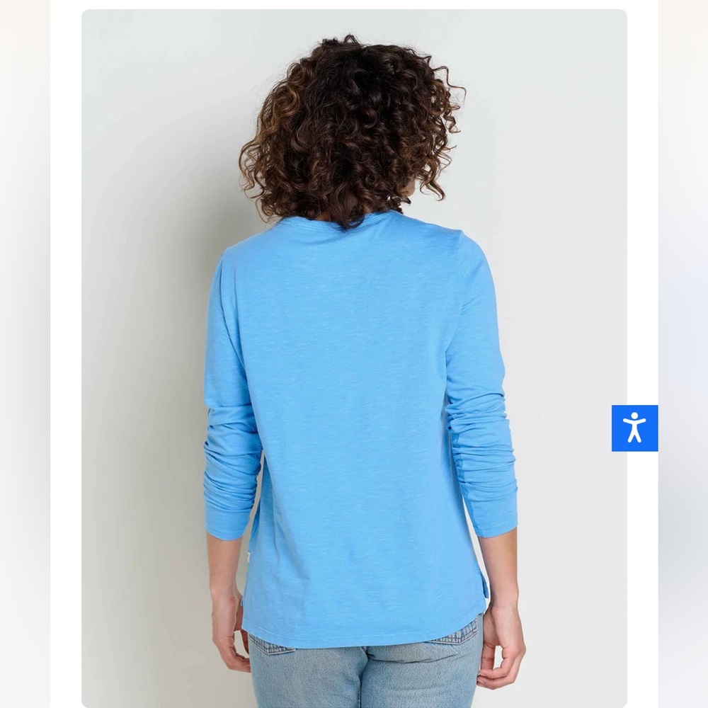 Toad&Co Women's Primo Long Sleeve Crew women’s size medium - Picture 4 of 11